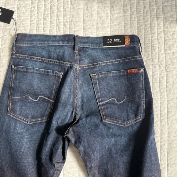 7 For All Mankind - Men’s NEW Jeans with Tag - Straight Leg - Picture 3 of 5